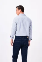 Fynch-Hatton Πουκάμισο Oxford Μονόχρωμο - Wave