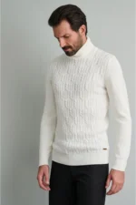 Navy&Green Πουλόβερ Ζιβάγκο - Off White