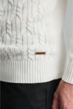 Navy&Green Πουλόβερ Ζιβάγκο - Off White