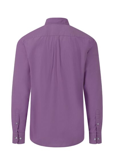 Fynch-Hatton Πουκάμισο "Garment Dyed Poplin"- Dusty Lavender