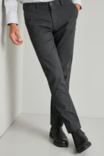 ΠΑΝΤΕΛΟΝΙ ΑΠΙΕΤΟ MODERN FIT-ΓΚΡΙ ΚΑΡΩ ΣΚΟΥΡΟ