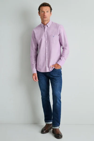 ΠΟΥΚΑΜΙΣΟ COMFORT FIT-ΜΩΒ