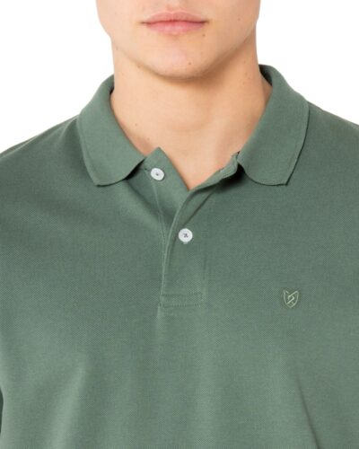 ΜΠΛΟΥΖΑ POLO PIQUE REGULAR FIT-ΠΡΑΣΙΝΟ