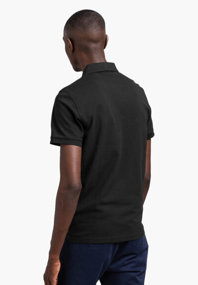 Gant Polo Μπλούζα Κοντομάνικη Μαύρη