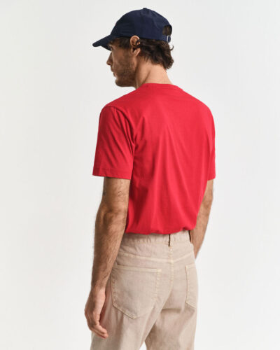 Gant Printed T-shirt Κόκκινο