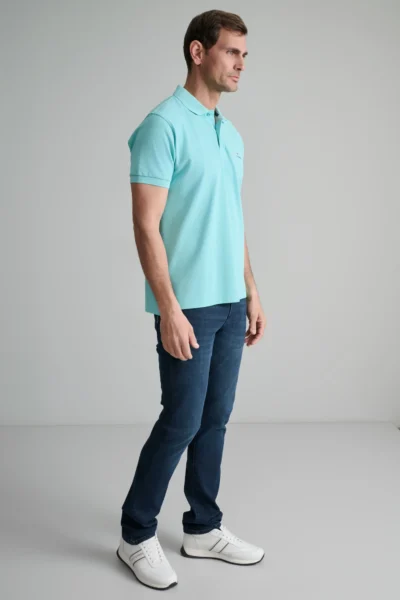 ΜΠΛΟΥΖΑΚΙ ΠΟΛΟ M/ΧΡΩΜΟ, CUSTOM FIT-ΟΙΝΟΠΝΕΥΜΑΤΙ