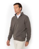 ΦΟΥΤΕΡ ΒΑΜΒΑΚΕΡΟ HALF ZIP REGULAR FIT-ELEPHANT