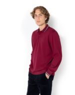 ΜΠΛΟΥΖΑ POLO PIQUE REGULAR FIT-ΚΟΚΚΙΝΟ