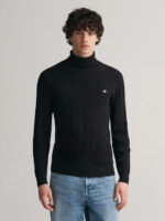 Πουλόβερ Μακρυμάνικο Μαύρο-GANT