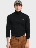 Πουλόβερ Μακρυμάνικο Μαύρο-GANT