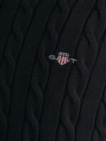 Πουλόβερ Μακρυμάνικο Μαύρο-GANT