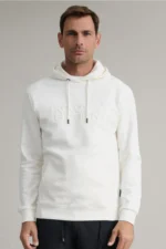 ΜΠΛΟΥΖΑ ΦΟΥΤΕΡ ΜΕ ΚΟΥΚΟΥΛΑ-OFF WHITE