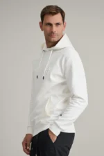 ΜΠΛΟΥΖΑ ΦΟΥΤΕΡ ΜΕ ΚΟΥΚΟΥΛΑ-OFF WHITE