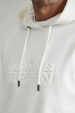 ΜΠΛΟΥΖΑ ΦΟΥΤΕΡ ΜΕ ΚΟΥΚΟΥΛΑ-OFF WHITE