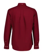 Πουκάμισο Oxford Σε Κανονική Γραμμή-κοκκινο