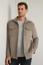 ΠΟΥΚΑΜΙΣΟ OVERSHIRT-ΜΠΕΖ