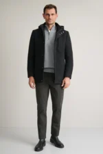 ΗΜΙΠΑΛΤΟ ΜΕ ΚΟΥΚΟΥΛΑ-ΜΑΥΡΟ