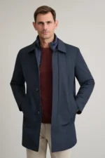 ΤΖΑΚΕΤ ΜΕ ΑΠΟΣΠΩΜΕΝΟ ΓΙΛΕΚΟ-ΜΠΛΕ ΣΚΟΥΡΟ