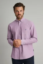 ΠΟΥΚΑΜΙΣΟ COMFORT FIT-ΜΩΒ