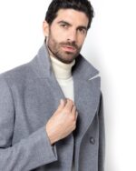 ΠΑΛΤΟ CUSTOM FIT-ΓΚΡΙ