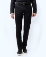 ΠΑΝΤΕΛΟΝΙ CHINOS ΚΑΠΑΡΤΙΝΑ REGULAR FIT-ΜΑΥΡΟ