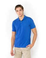 ΜΠΛΟΥΖΑ POLO PIQUE REGULAR FIT-ΜΠΛΕ ΡΟΥΑ