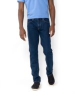 ΠΑΝΤΕΛΟΝΙ DENIM 5POCKET REGULAR FIT-ΣΚΟΥΡΟ ΜΠΛΕ