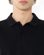 ΜΠΛΟΥΖΑ POLO PIQUE REGULAR FI-ΜΑΥΡΟ