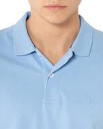 ΜΠΛΟΥΖΑ POLO PIQUE REGULAR FIT-ΓΑΛΑΖΙΟ