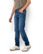 ΠΑΝΤΕΛΟΝΙ DENIM 5POCKET REGULAR FIT-ΚΛΑΣΙΚΟ ΜΠΛΕ