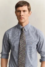 GANT ΠΟΥΚΑΜΙΣΟ ΑΝΔΡΙΚΟ ΒΑΜΒΑΚΕΡΟ ΜΙΚΡΟ ΚΑΡΟ BUTTON DOWN
