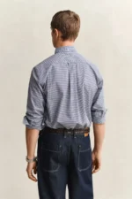 GANT ΠΟΥΚΑΜΙΣΟ ΑΝΔΡΙΚΟ ΒΑΜΒΑΚΕΡΟ ΜΙΚΡΟ ΚΑΡΟ BUTTON DOWN