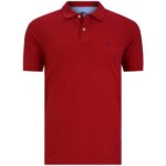 Polo Μπλούζα Πικέ Κανονική Γραμμή-κοκκινο