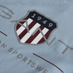 GantArchive Shield T-shirt Fresh Blue-γαλαζιο