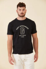 GantT-shirt Μαυρο