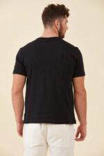 GantT-shirt Μαυρο