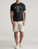 GantT-shirt Μαυρο