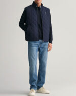 GantΑμάνικο Μπουφάν Αδιάβροχο Navy Μπλε