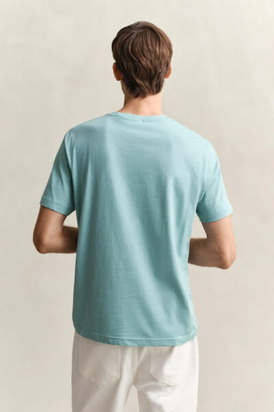 GantShield T-shirt Muted Turquoise