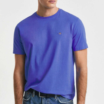 Gant  t-shirt Μπλούζα royal blue