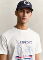 GantT-shirt Λευκό