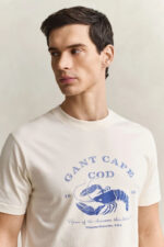 GantT-shirt Λευκό