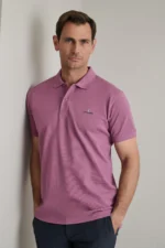 ΜΠΛΟΥΖΑΚΙ ΠΟΛΟ M/ΧΡΩΜΟ, CUSTOM FIT-ΣΑΠΙΟ ΜΗΛΟ