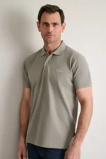 ΜΠΛΟΥΖΑΚΙ ΠΟΛΟ M/ΧΡΩΜΟ, CUSTOM FIT-ΜΕΤΑΛ