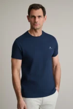 ΜΠΛΟΥΖΑ ΛΑΙΜΟΚΟΨΗ-ΜΠΛΕ ΣΚΟΥΡΟ