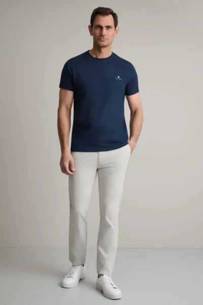 ΜΠΛΟΥΖΑ ΛΑΙΜΟΚΟΨΗ-ΜΠΛΕ ΣΚΟΥΡΟ