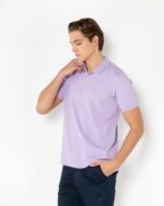 ΜΠΛΟΥΖΑ POLO PIQUE REGULAR FIT-LILAC