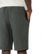 ΒΕΡΜΟΥΔΑ ΛΙΝΗ CHINOS ΕΛΑΣΤΙΚΗ ΜΕΣΗ REGULAR FIT-ΠΡΑΣΙΝΟ