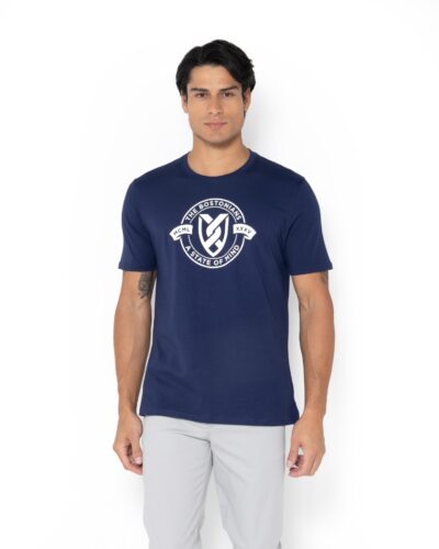 ΜΠΛΟΥΖΑ T-SHIRT ALL HAIL LOGO REGULAR-ΜΠΛΕ