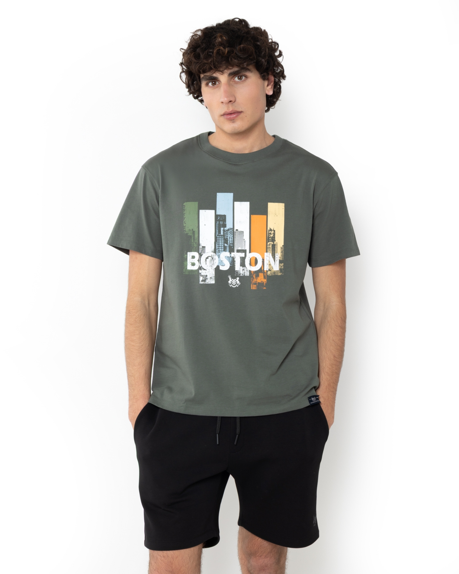 ΜΠΛΟΥΖΑ BOSTON PRINT REGULAR FIT-ΠΡΑΣΙΝΟ ΜΠΛΟΥΖΑ BOSTON PRINT REGULAR FIT-ΠΡΑΣΙΝΟ